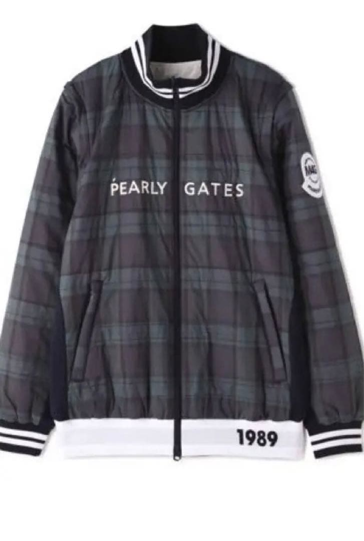 ブラックウォッチ中綿フルジップジャケット0