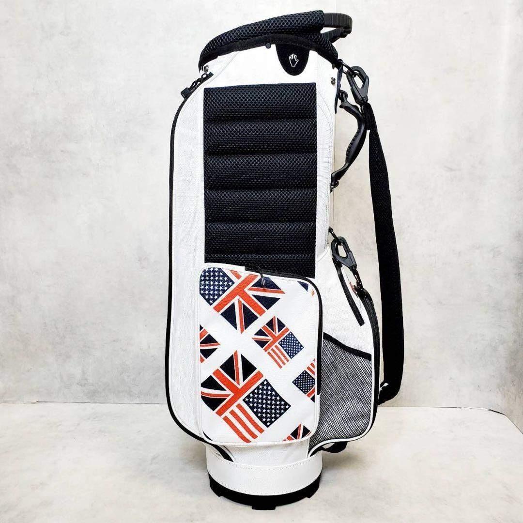 【極美品】サイコバニー ゴルフ キャディバッグ 9型 4分割 軽量モデル