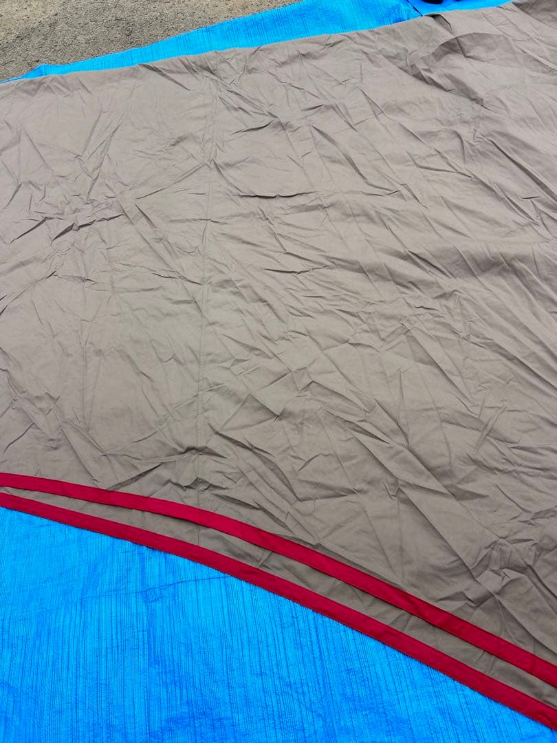 【美品】テンマクデザイン 焚き火タープコットンヘキサL