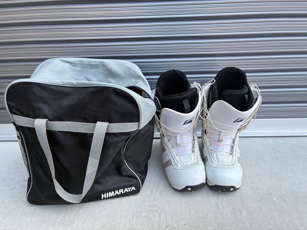 バッグ付き　バートン　スノーボードブーツ ホワイト BURTON