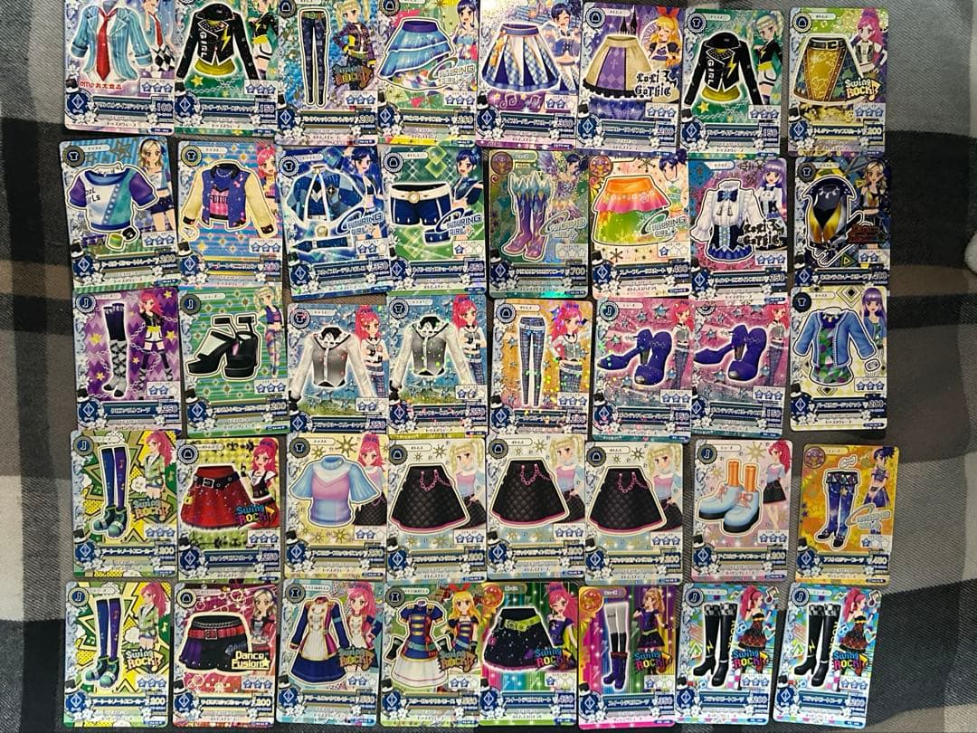 アイカツカード クール、セクシー、キュート、ポップ