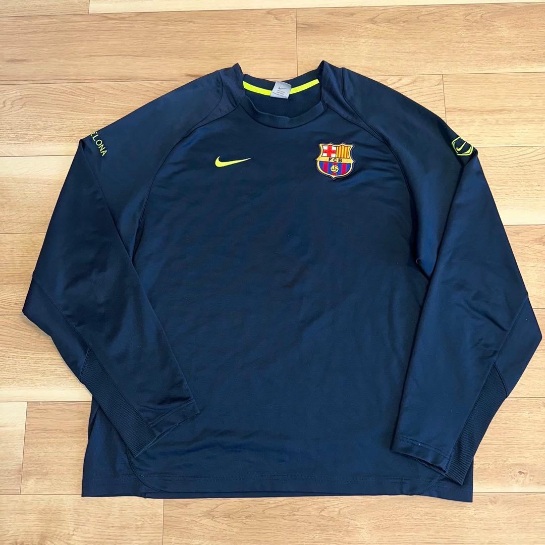 00s 05/06 NIKE FC BARCELONA 長袖 トレーニングシャツ