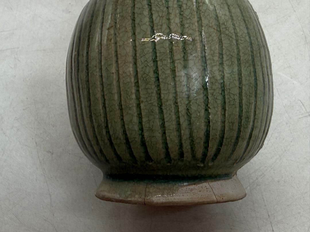 時代　青磁　小瓶　送料込み260127