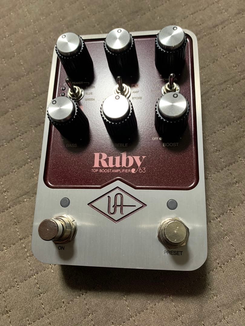 【美品】UAFX Ruby '63 TOP BOOST AMPLIFIER