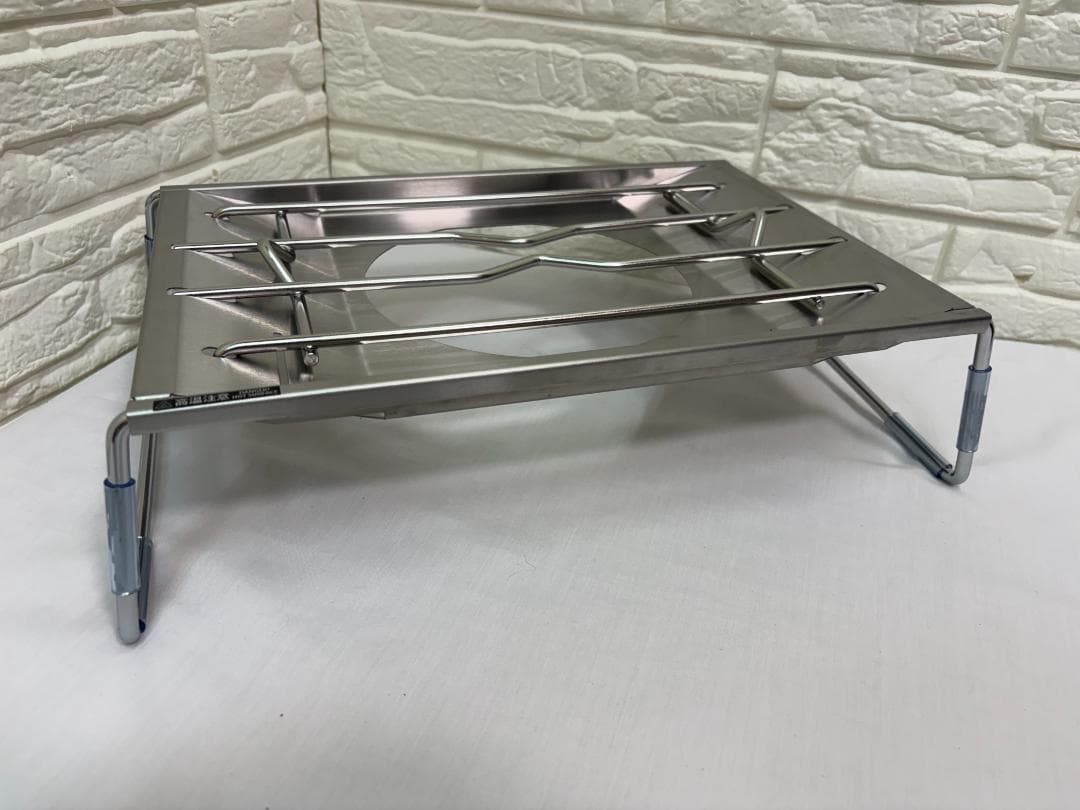 未使用  peak スノーピーク フラットバーナー 五徳トッププレート脚