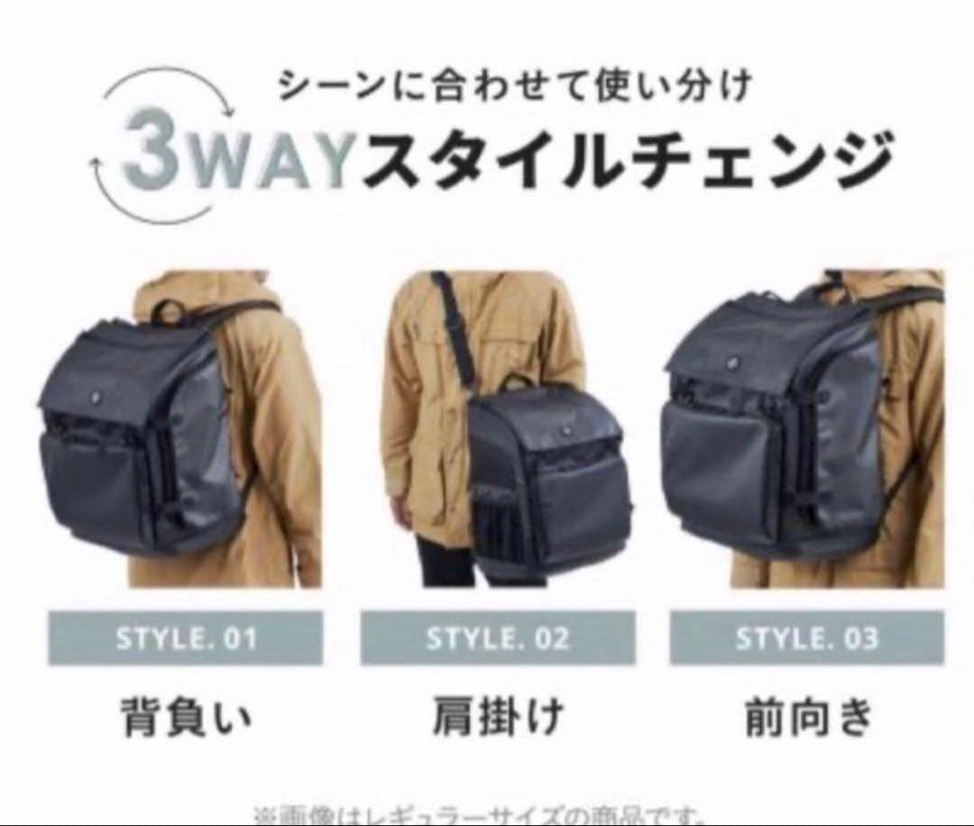 新品★エアバギー 3ウェイバックパックキャリー ワイドサイズブラック