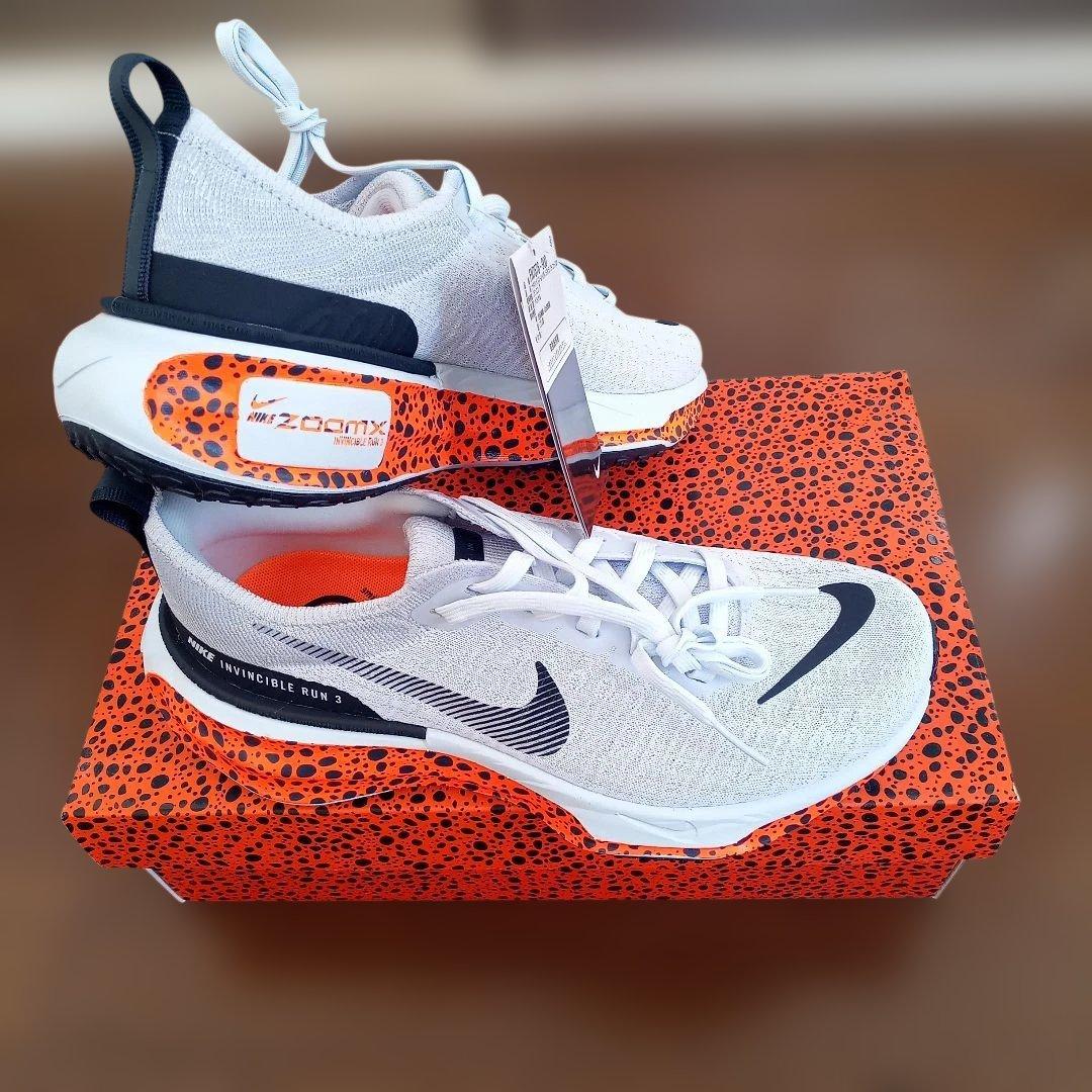 Nike Invincible Run 3 ホワイト/オレンジ/ブラック