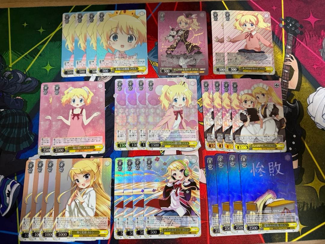 きんいろモザイク　8枝フルホイル　デッキパーツ