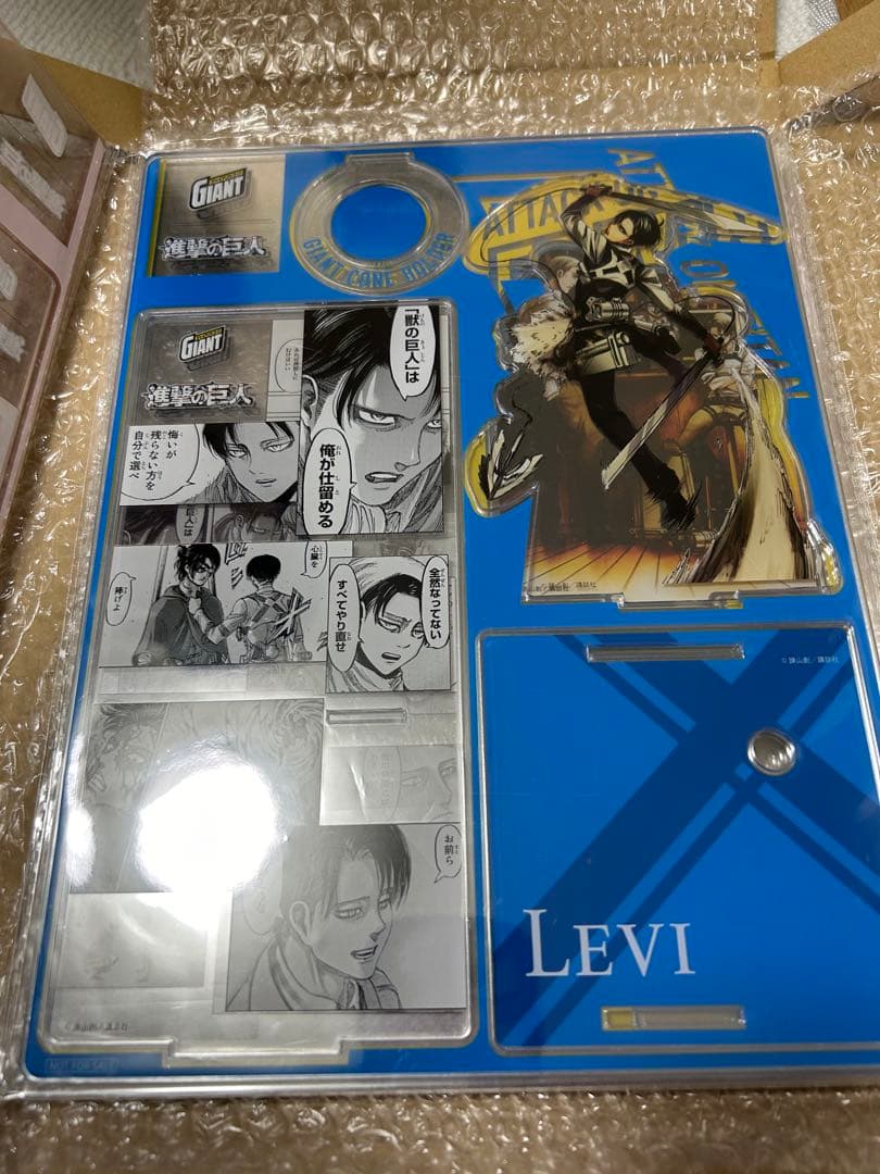 進撃の巨人 アクリルスタンド ジャイアントコーン　5種セット