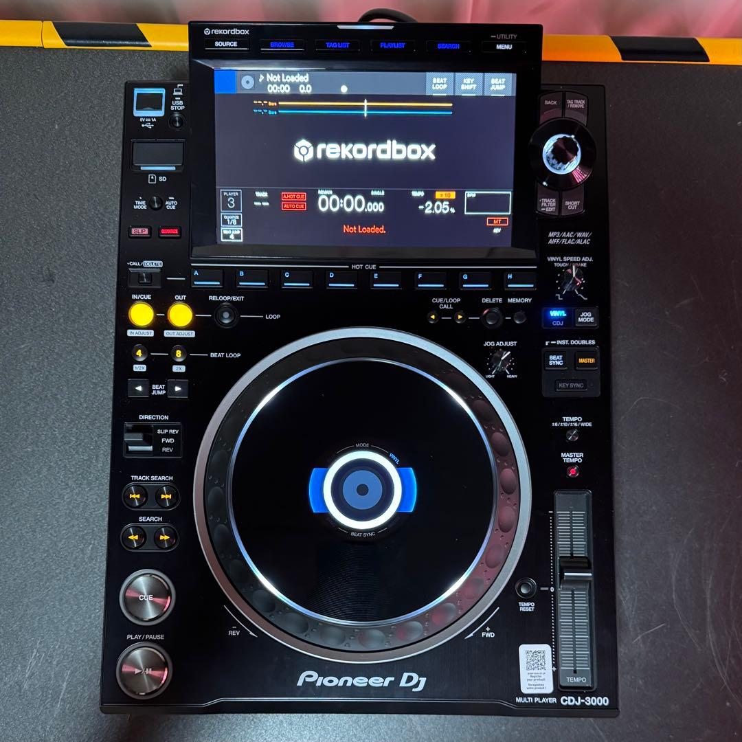 Pioneer DJ(パイオニア)CDJ-3000メディアプレーヤー (2台)