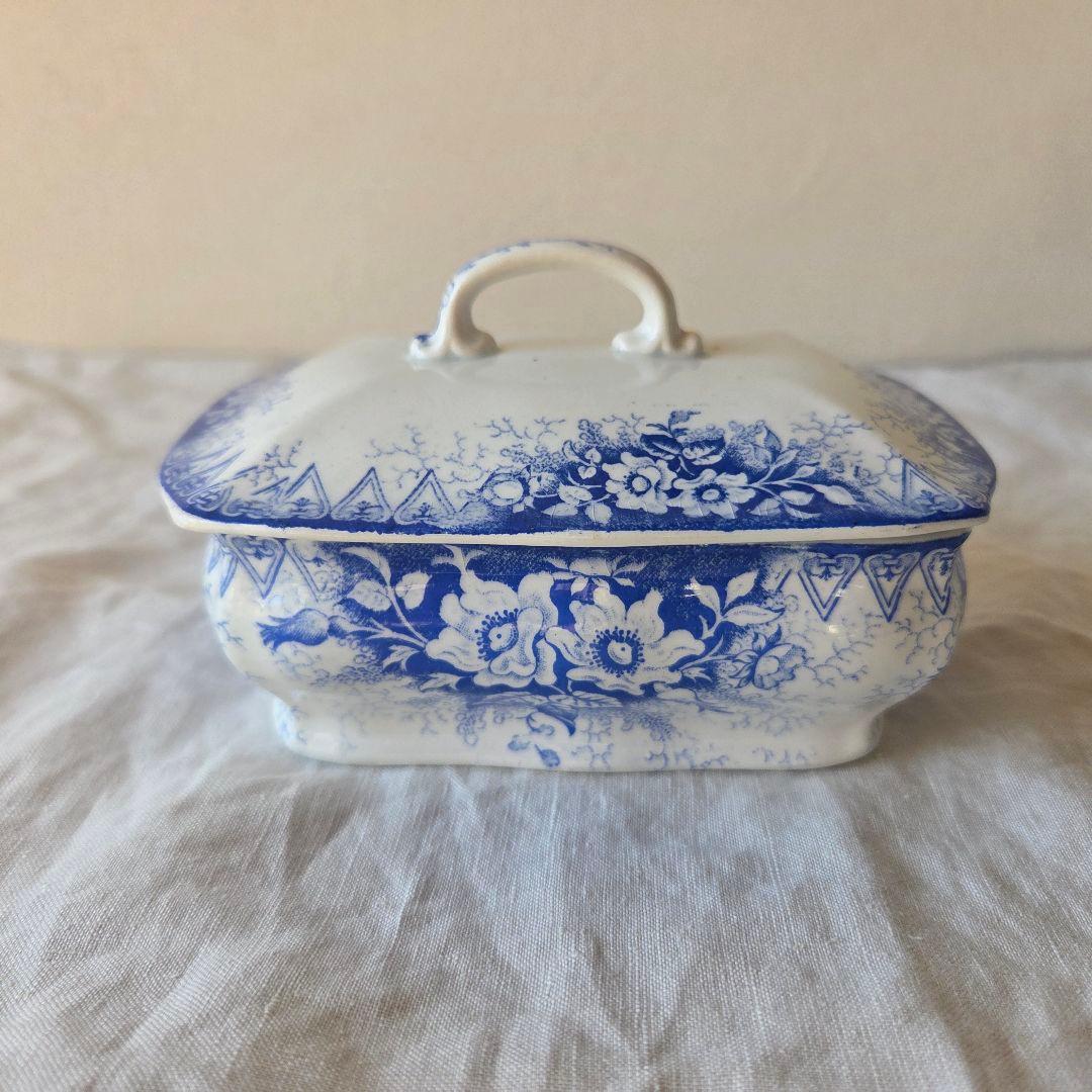 フランス　アンティーク　石鹸入れ