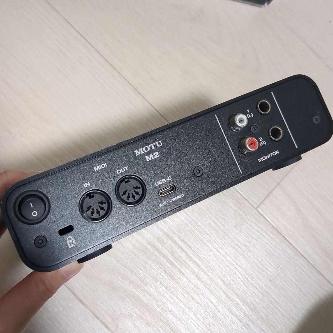 【美品/動作確認済み】MOTU M2　USBオーディオインターフェース