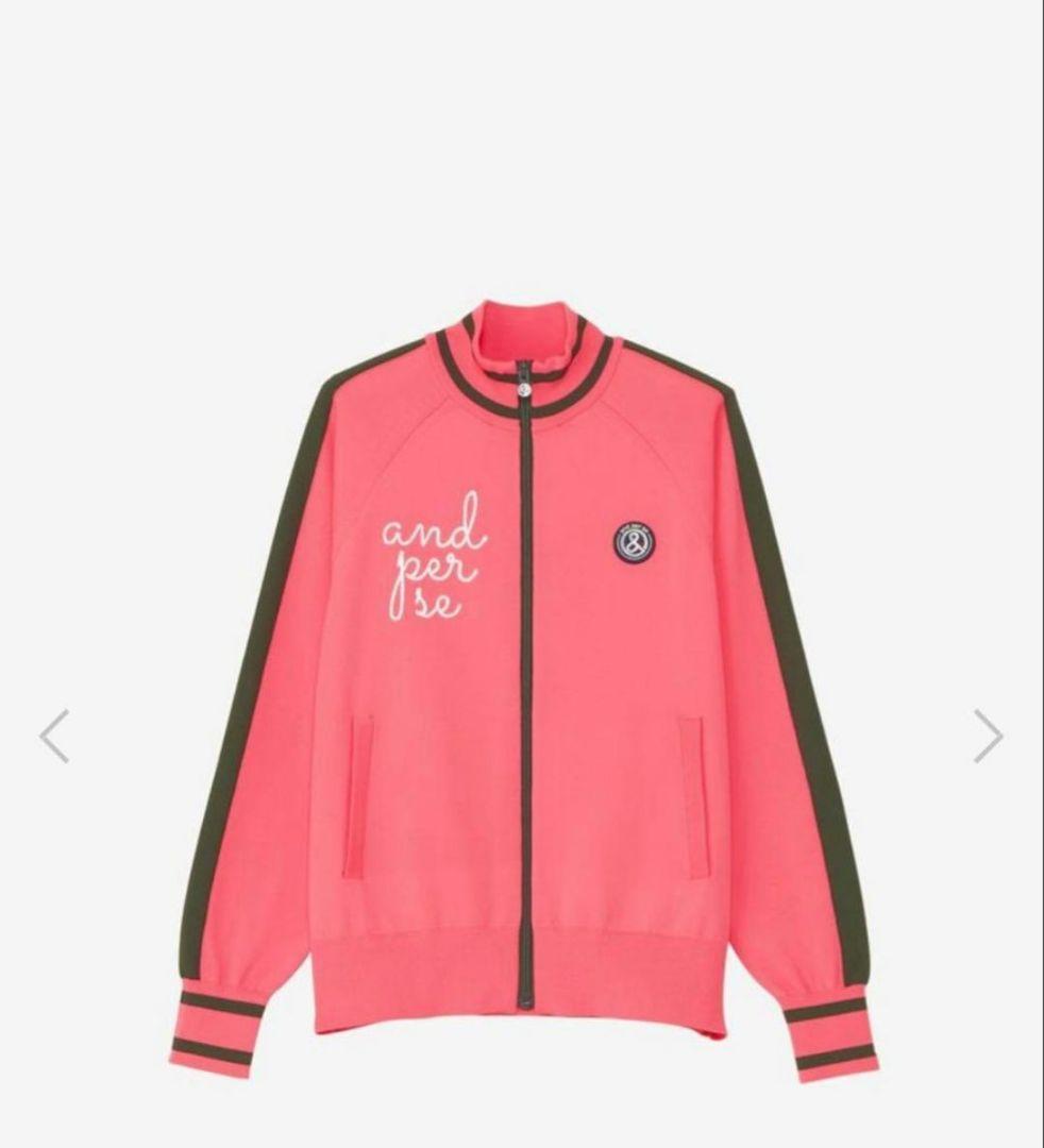 【タグ付】and per se アンパスィゴルフ レディース アクティブニット