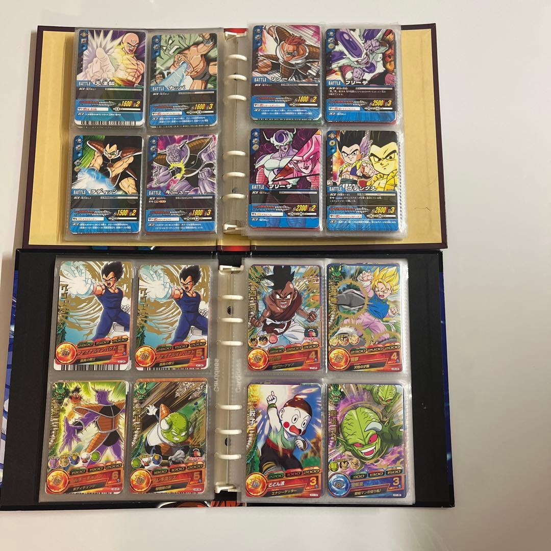 ドラゴンボールヒーローズ　爆裂インパクト　データカードダス引退品　バインダー付き