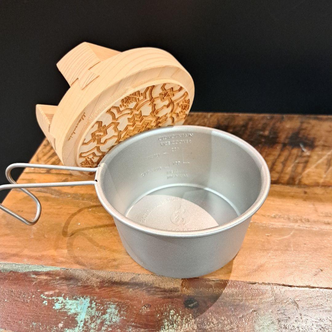 OLD MOUNTAIN　チタンシェラカップ250とCOKAMACHANセット