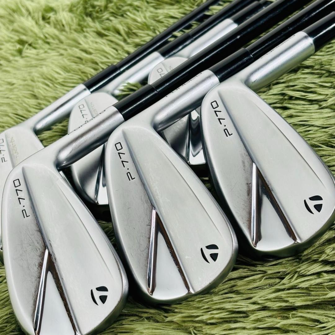 テーラーメイド P770 アイアン6本セット メンズゴルフ カーボン 人気モデル