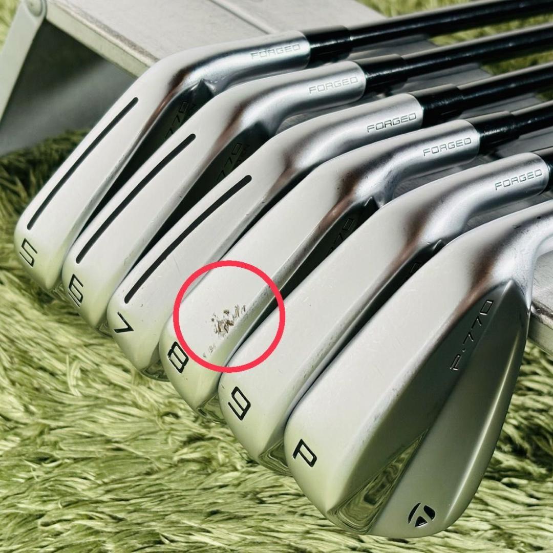 テーラーメイド P770 アイアン6本セット メンズゴルフ カーボン 人気モデル