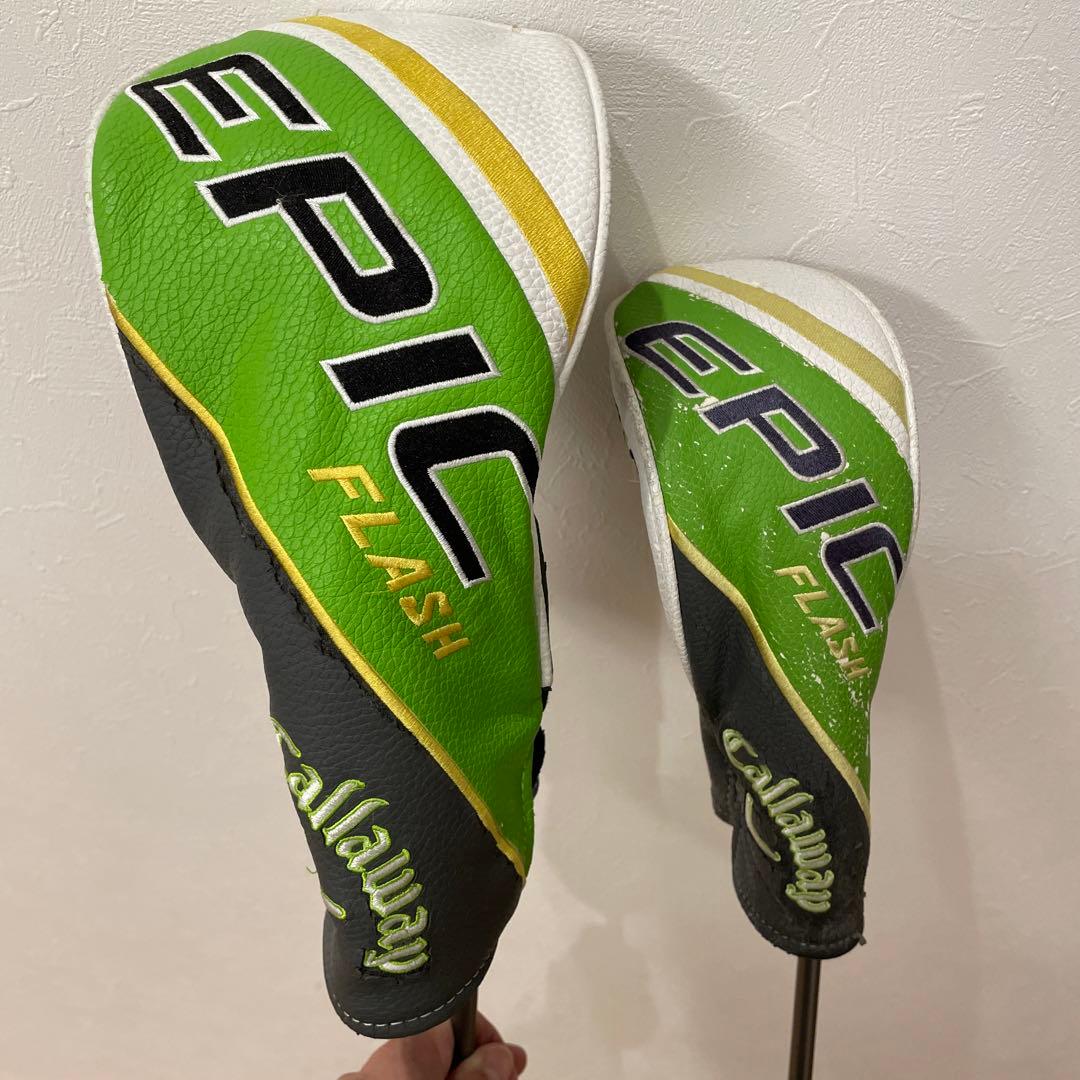 Callaway Epic Flash ドライバー 9.5度5w 18度　セット