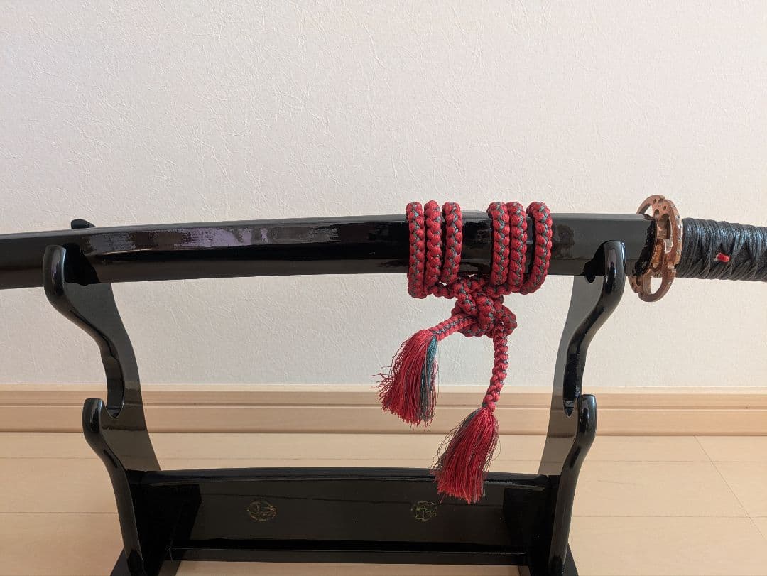 【1点物】模造刀 (革巻き・樋入り刀身) 居合刀・模擬刀