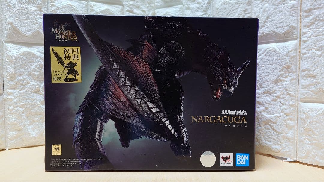 【未開封】S.H. MonsterArts ナルガクルガ 初回特典付き