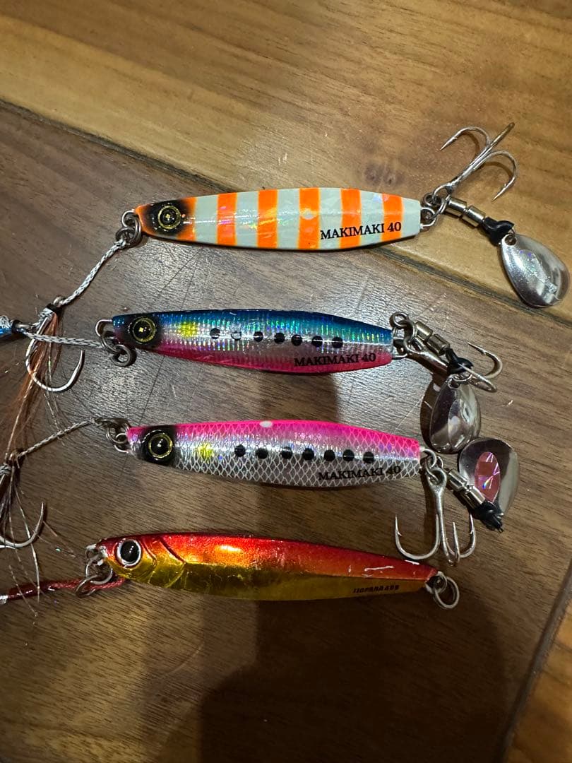 メタルジグ ジャックアイ マキマキ ジグパラ　アオモノキャッチャー　40g