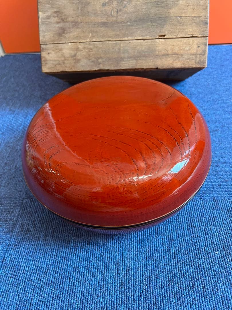 1059  金蒔絵　平喰籠　時代物