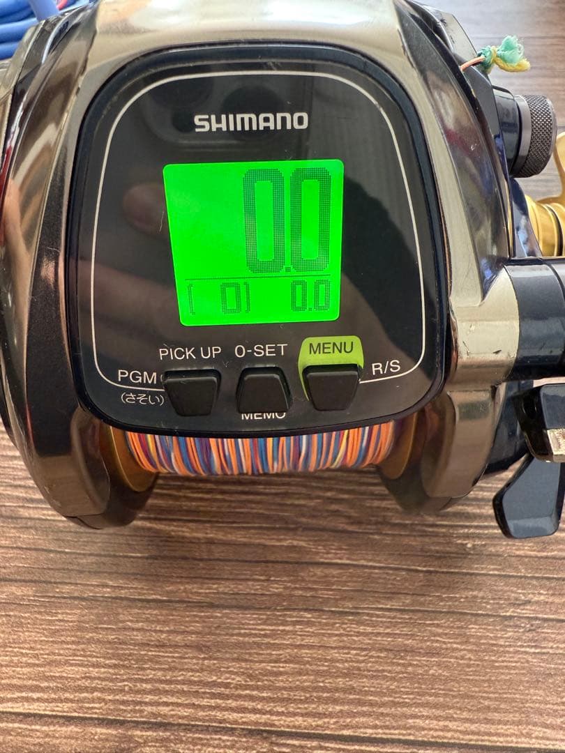 SHIMANO ビーストマスター6000 電動リール パワーコード予備付き