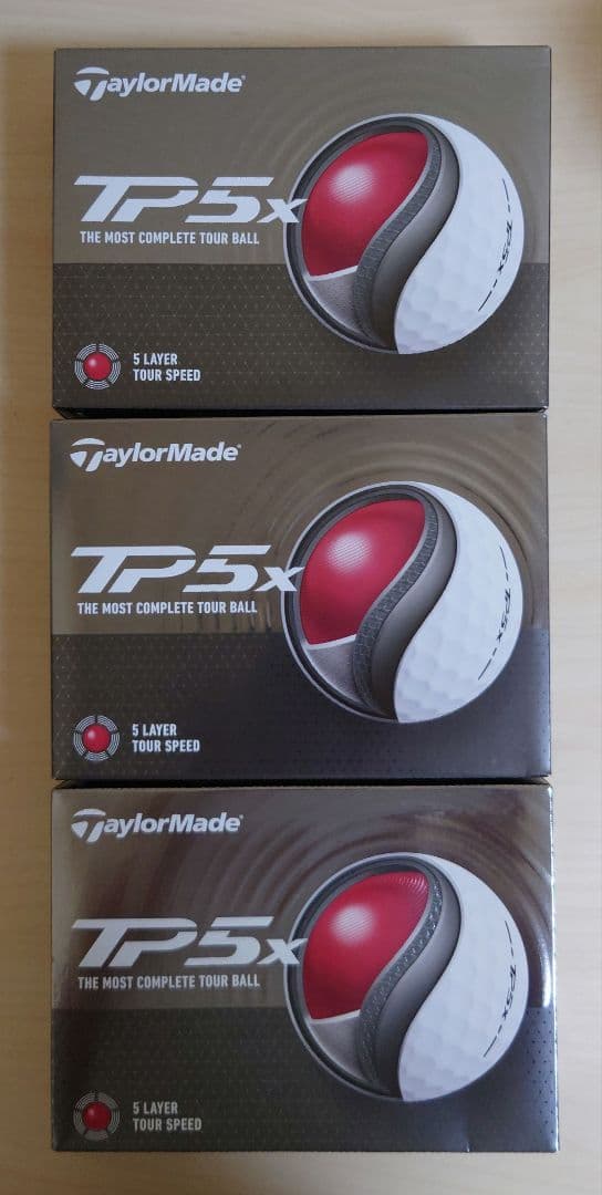 TaylorMade TP5X ゴルフボール 3ダースセット