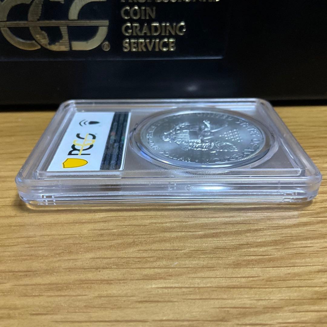 【新品】アメリカン イーグル銀貨2021-W PCGS MS70 T1 シルバー