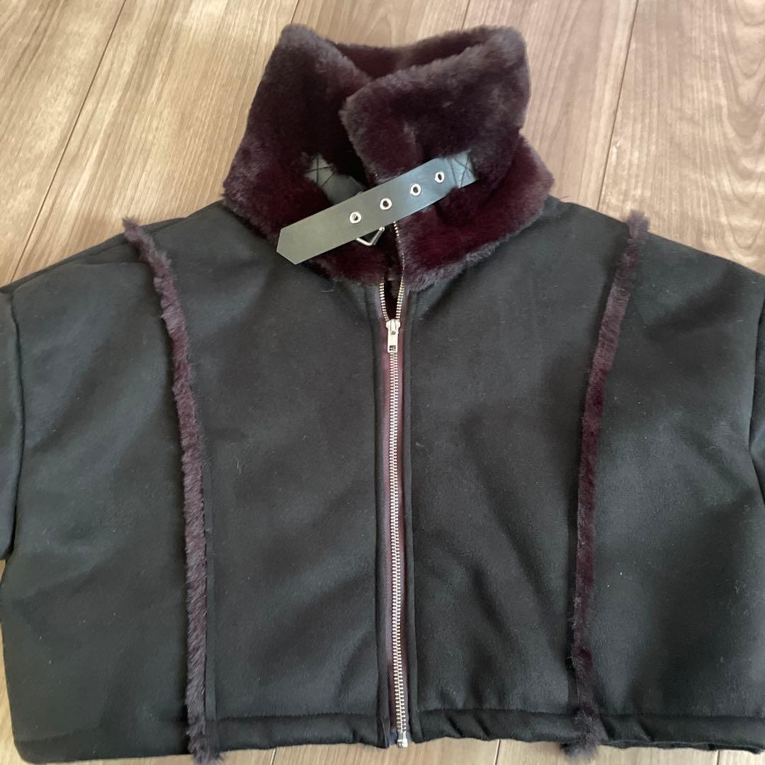 【カリナ着用 ✨】 TRUE ムートンコートBLACK 定価32000即日発送