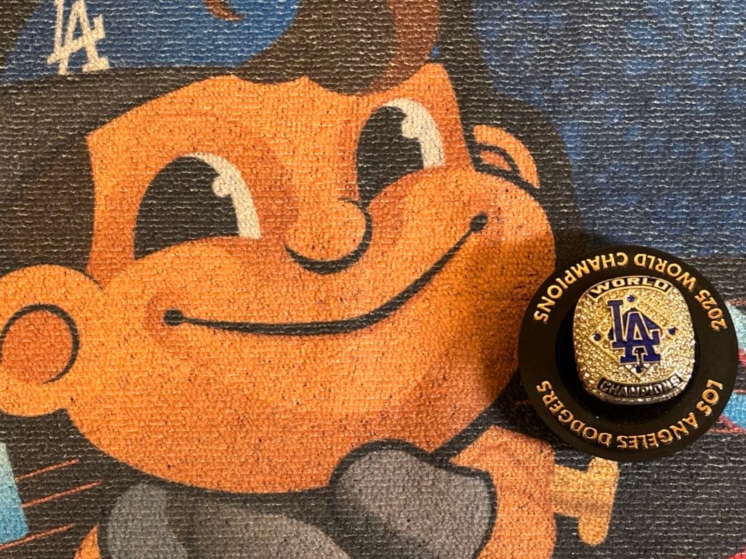 一点限定⭐️期間限定価格⭐️大谷翔平2025チャンピオンリング＆プレーオフ応援タオル