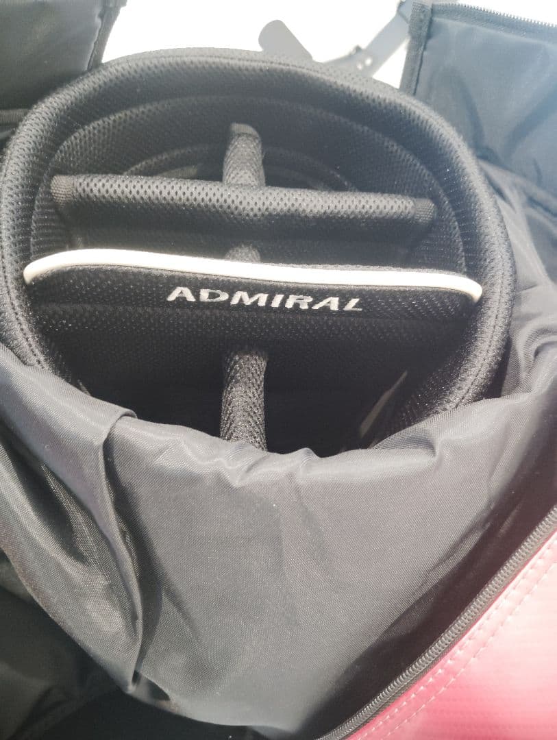 キャディバック　ゴルフバック　クラブケース　ゴルフ　ピンク　黒ゴルフ　アドミラル