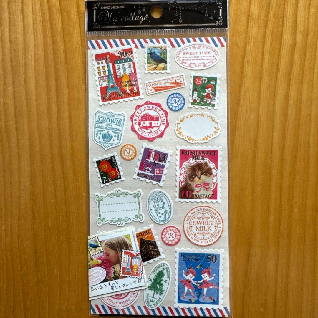 レトロ　シールセット 3枚セット