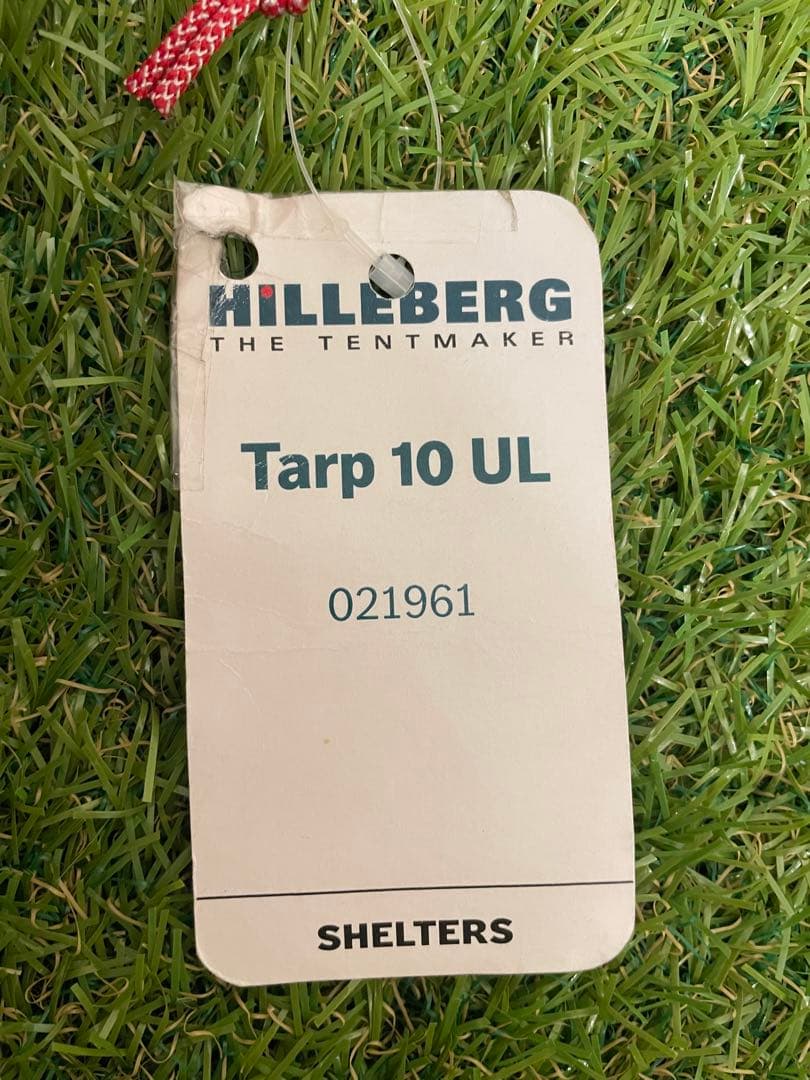 新品　HILLEBERG シェルター Tarp 10 ウルトラライト　ヒルバーグ