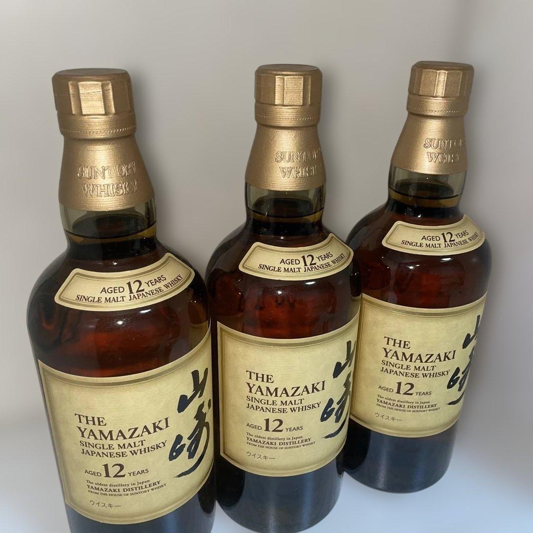 山崎12年　ウイスキー　700ml 未開封品
