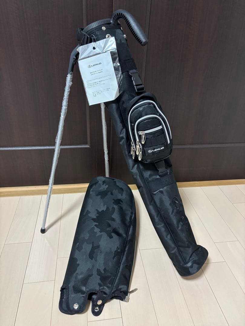 Lexus キャディバッグ ブラック迷彩