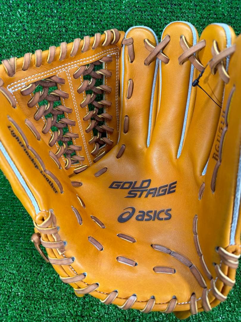 アシックス 硬式グラブ 内野手用 限定 ゴールドステージ BGU51H