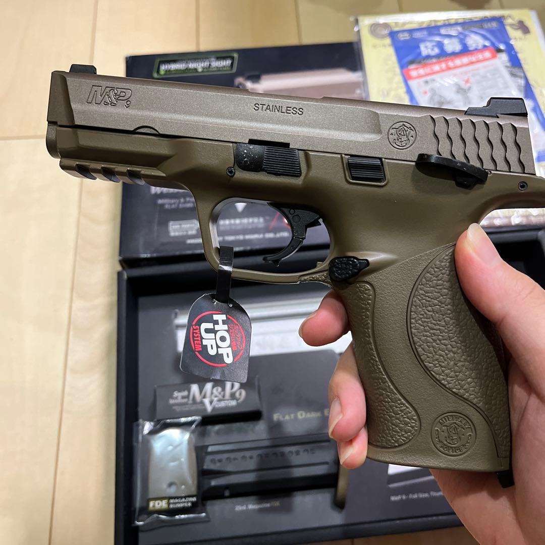 東京マルイ　M&P9Ｖカスタム　ガスガン　ガスブローバック　美品