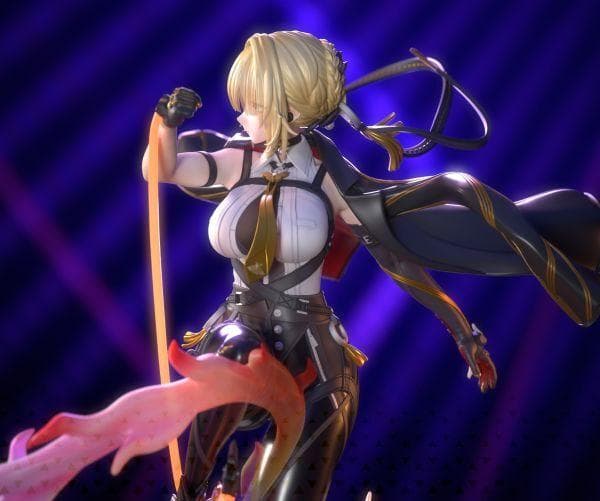 イヴリン 1/7 ゼンレスゾーンゼロ ゼンゼロ ガレキ 未塗装未組立