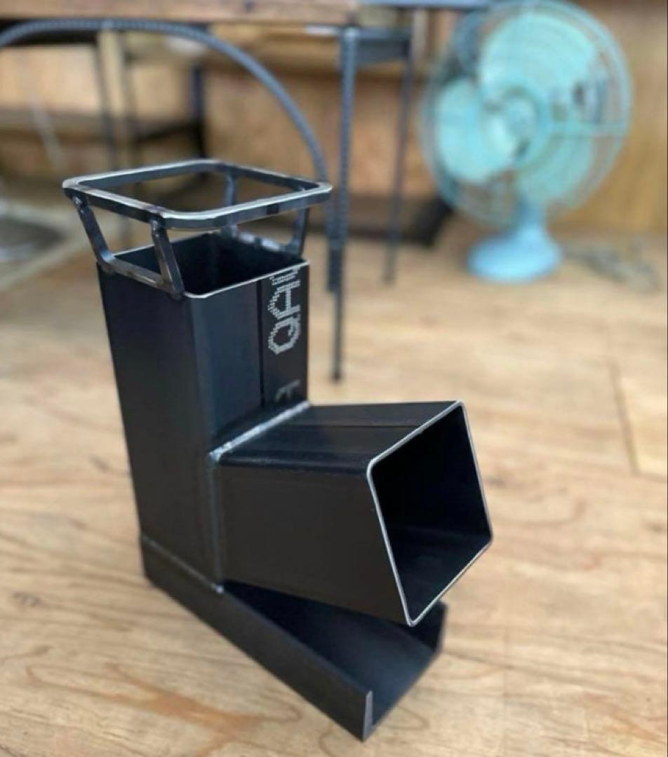 ロケットストーブ　薪ストーブ　コンロ