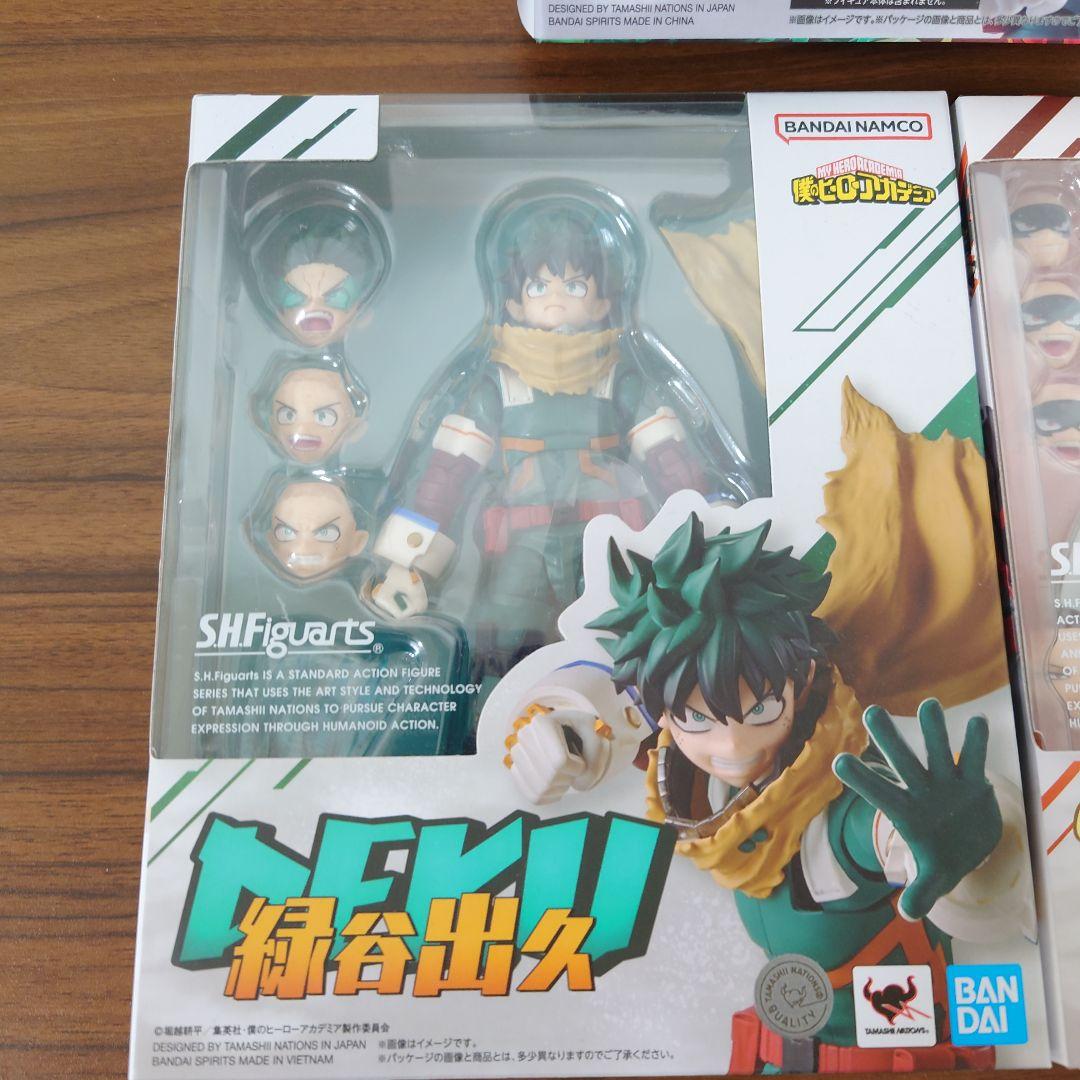 僕のヒーローアカデミア　S.H.F　緑谷出久　爆豪勝己　オプションパーツセット