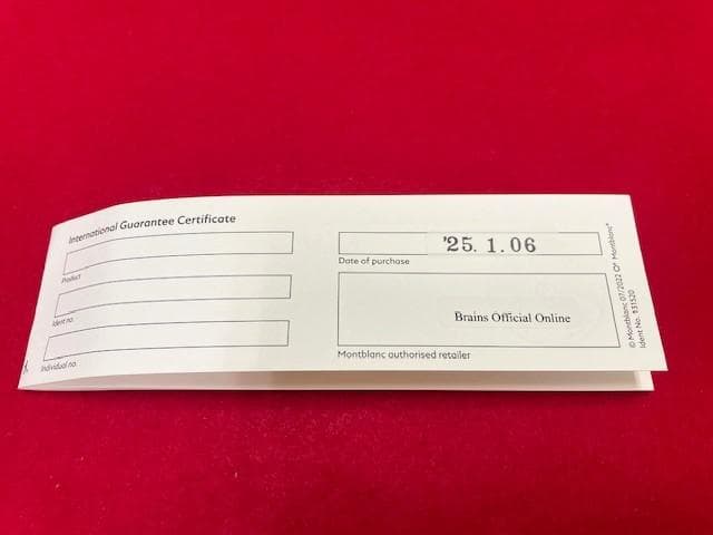 ほぼ未使用 モンブラン スターウォーカー プレシャスレジン F 万年筆 即送