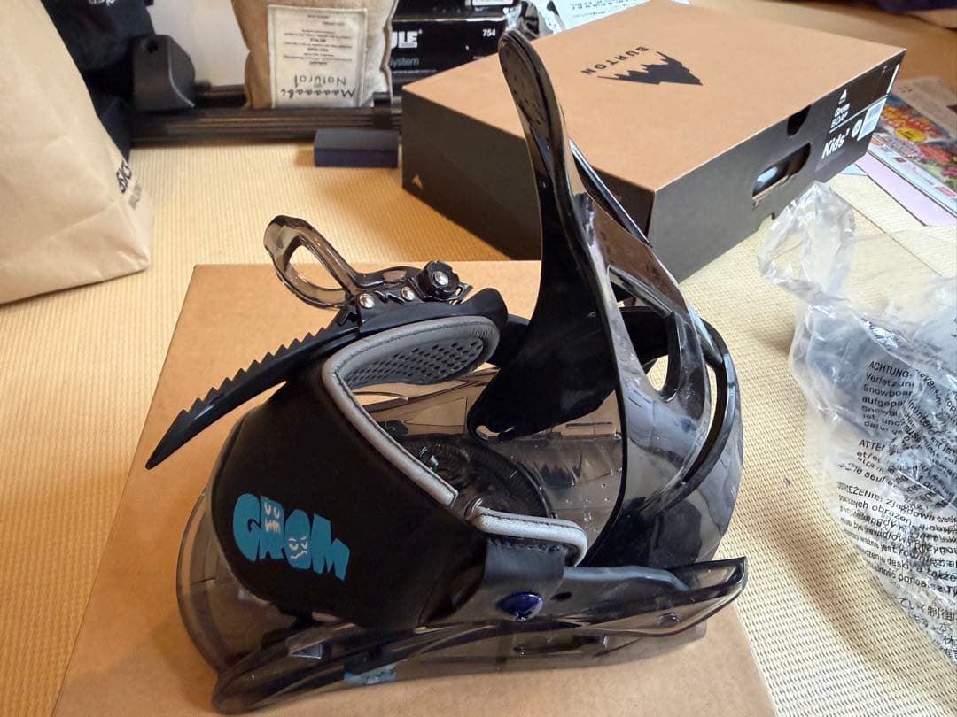 Burton Grom ビンディング ブラック