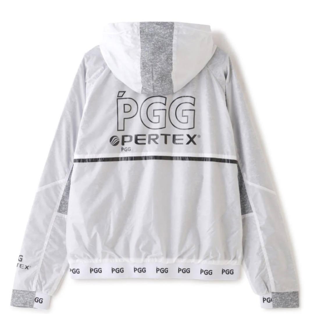 【PGG】PERTEX フーディブルゾン〈杢グレー〉