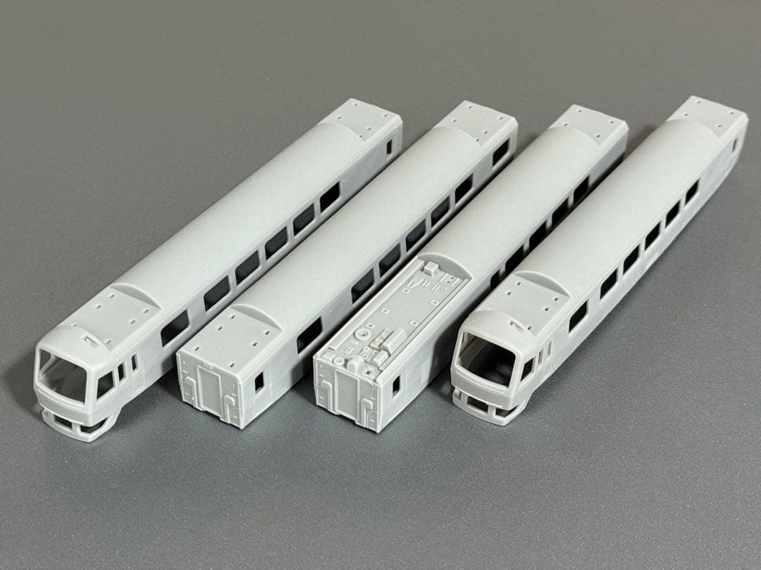 ★仕掛品★ 485系 きらきらうえつ 4両セット 3Dモデリングキット