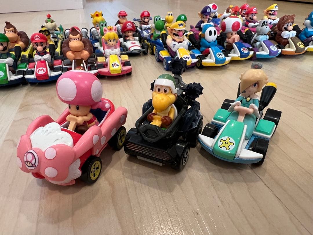 ホットウィール　まとめ売り　マリオカート　38台