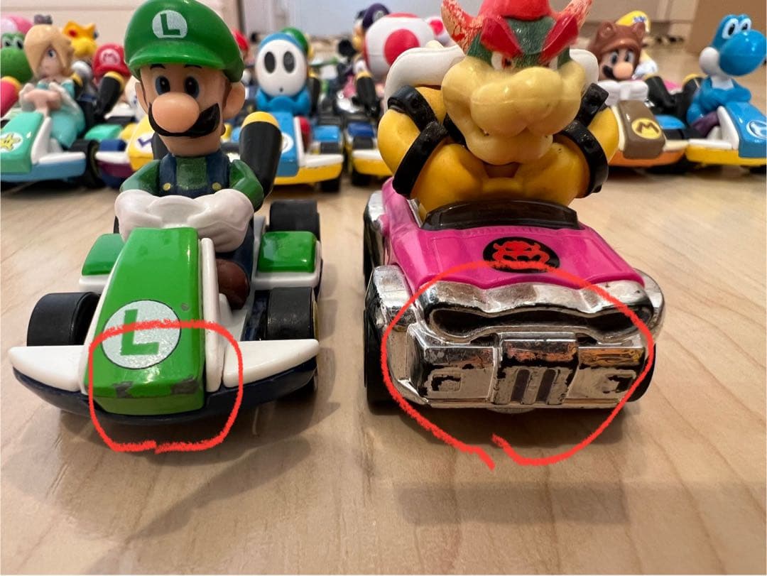 ホットウィール　まとめ売り　マリオカート　38台