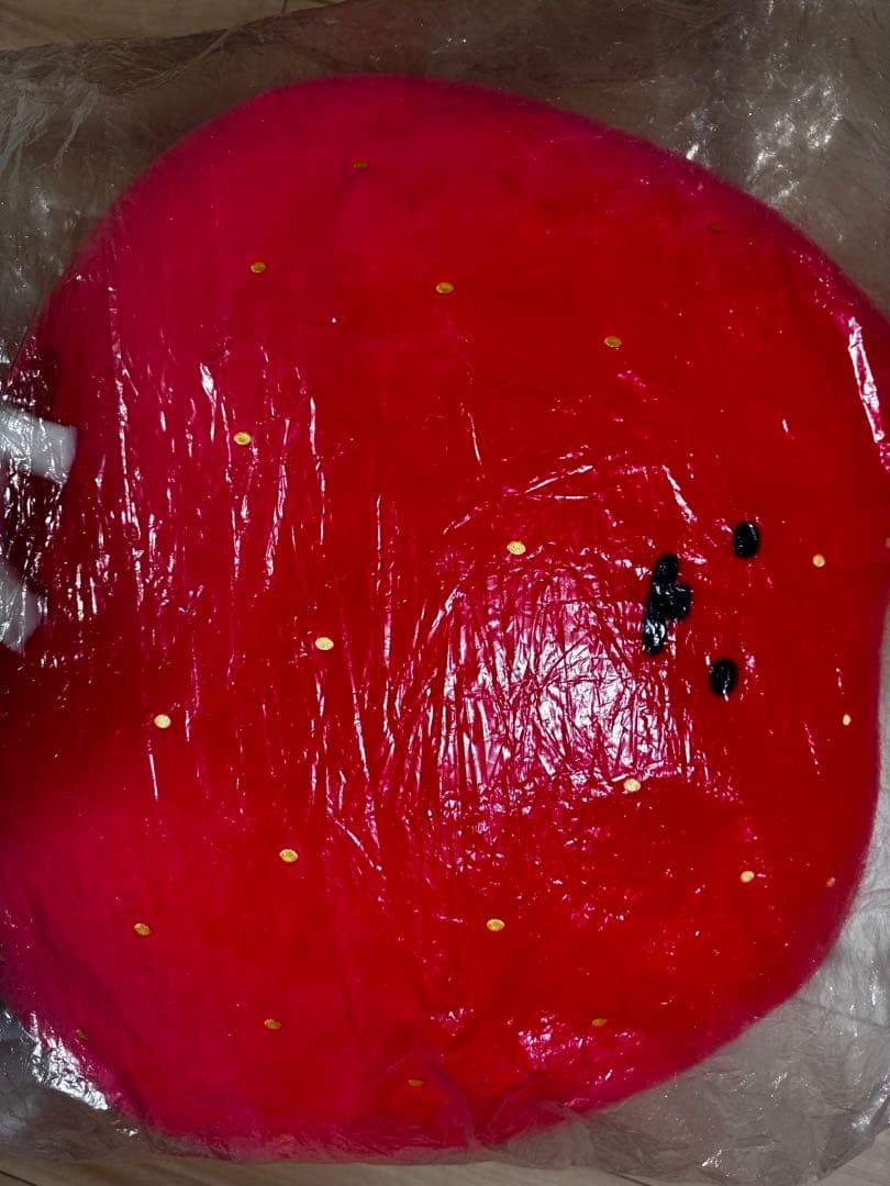 ナガノのいちご　ぬいぐるみくじ　A賞　超特大いちごぬいぐるみ 未使用