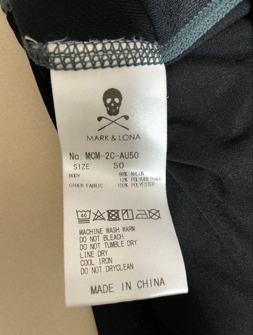 MARK&LONA モッネック長袖tシャツ