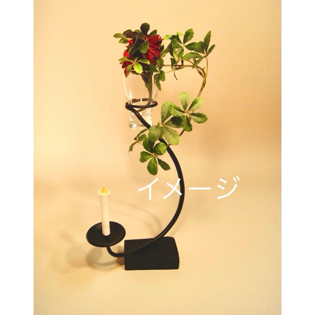 鍛治工房弘光 燭台 花器 キャンドルホルダー 出雲の鉄工芸 鉄 工芸品 古物